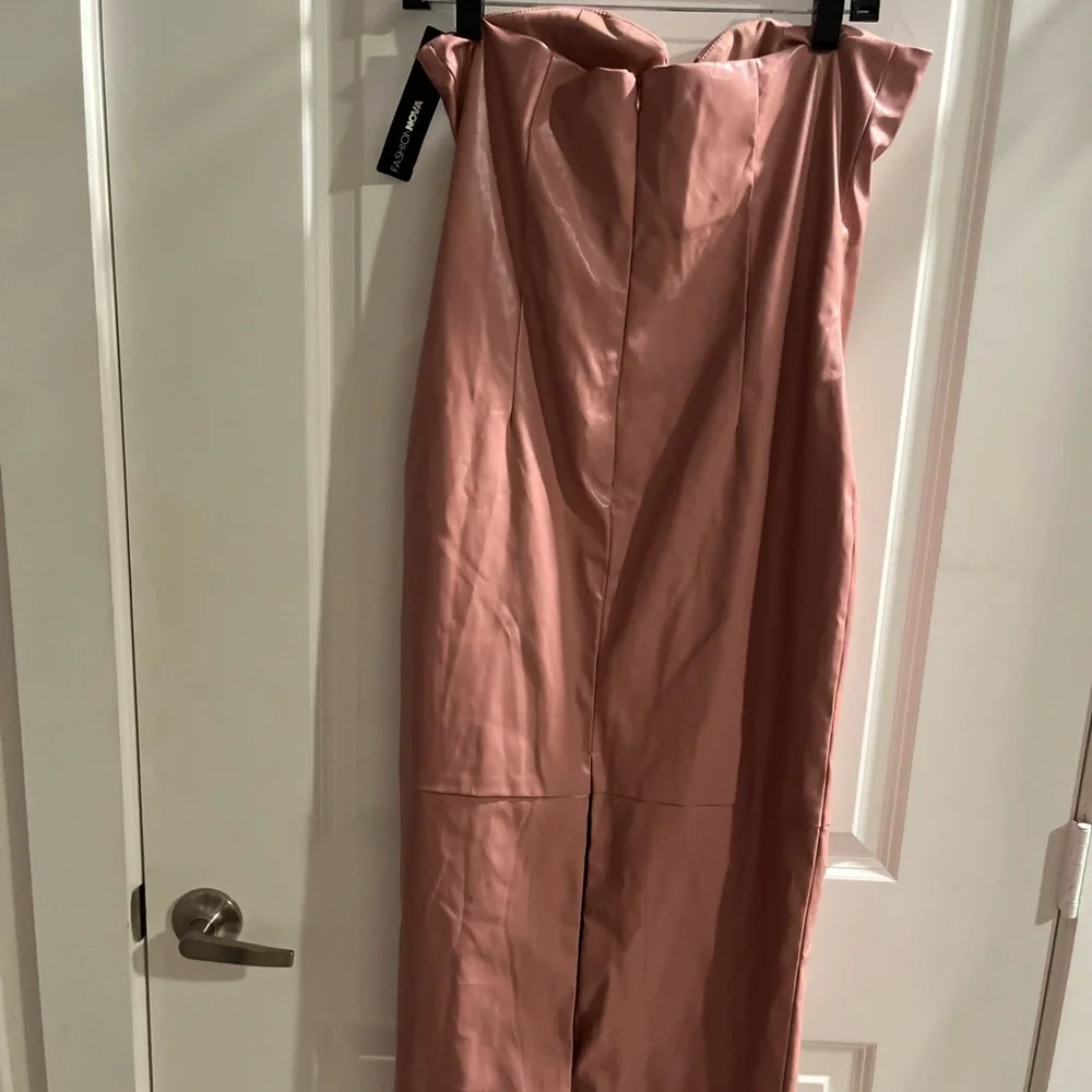 Fashion Nova Pink Backless Dress - Picture 2 of 4